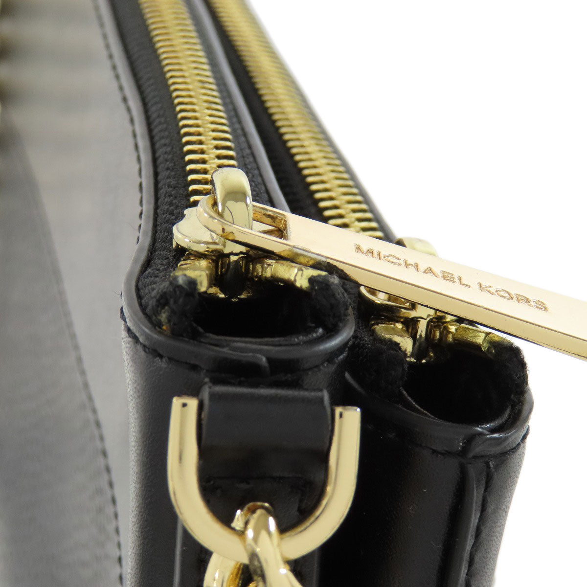 Michael Kors マイケルコース チェーンショルダー ショルダーバッグ レザー レディース 中古