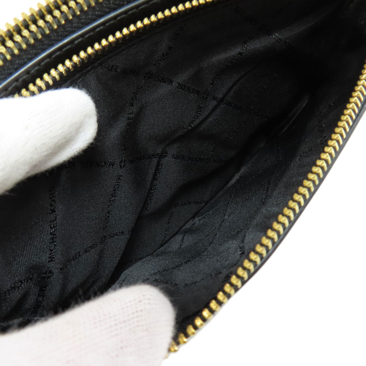 Michael Kors マイケルコース チェーンショルダー ショルダーバッグ レザー レディース 中古