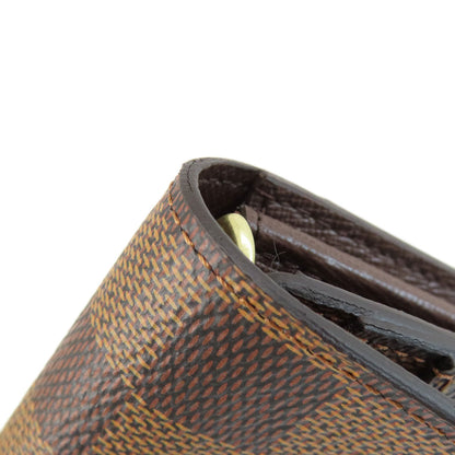 LOUIS VUITTON ルイヴィトン N63209 ポルトフォイユ・サラ 長財布（小銭入れあり） ダミエキャンバス レディース 中古