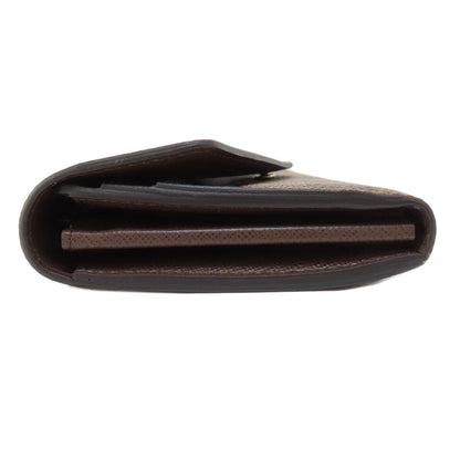 LOUIS VUITTON ルイヴィトン N63209 ポルトフォイユ・サラ 長財布（小銭入れあり） ダミエキャンバス レディース 中古