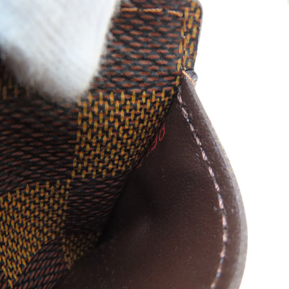 LOUIS VUITTON ルイヴィトン N63209 ポルトフォイユ・サラ 長財布（小銭入れあり） ダミエキャンバス レディース 中古