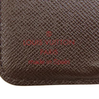 LOUIS VUITTON ルイヴィトン M61668 コンパクト・ジップ 二つ折り財布（小銭入れあり） ダミエキャンバス レディース 中古