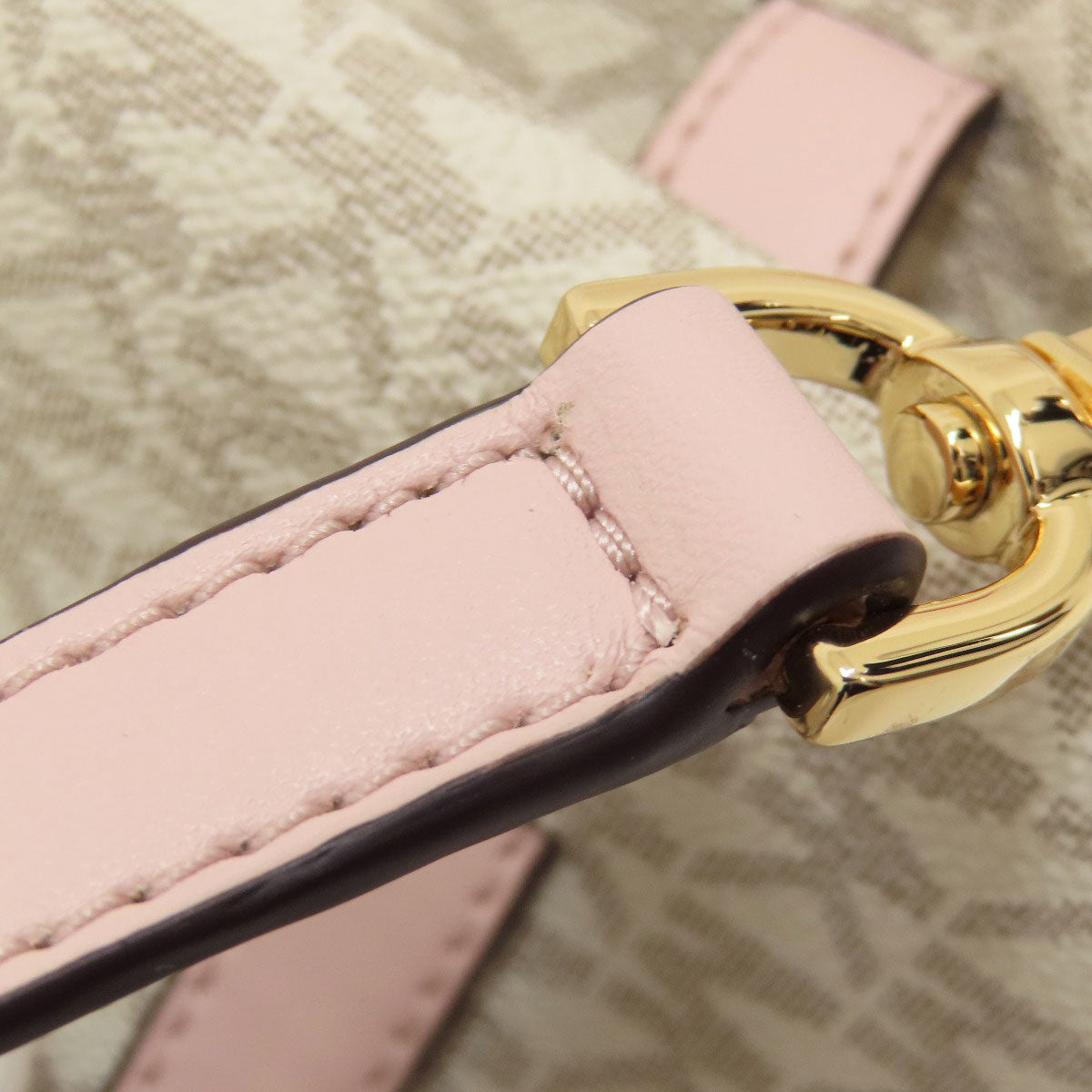 Michael Kors マイケルコース エミリア MKシグネチャー ショルダーバッグ PVC レディース 中古