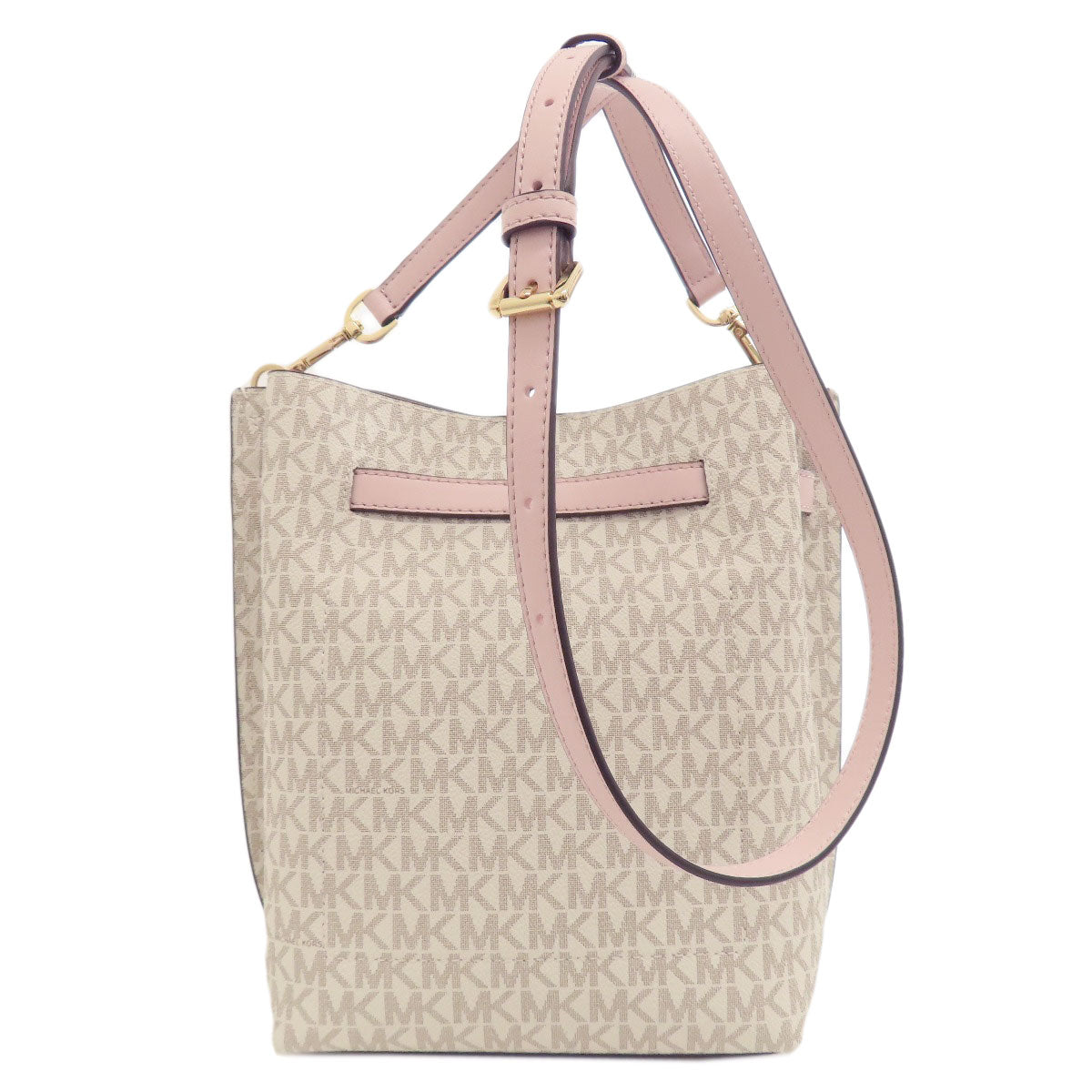 Michael Kors マイケルコース エミリア MKシグネチャー ショルダーバッグ PVC レディース 中古