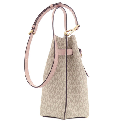Michael Kors マイケルコース エミリア MKシグネチャー ショルダーバッグ PVC レディース 中古