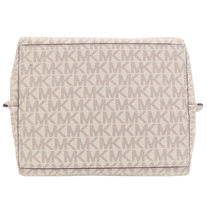 Michael Kors マイケルコース エミリア MKシグネチャー ショルダーバッグ PVC レディース 中古