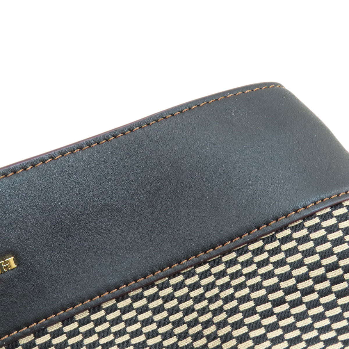 COACH コーチ F27575 ロゴ金具 トートバッグ キャンバス レディース 中古
