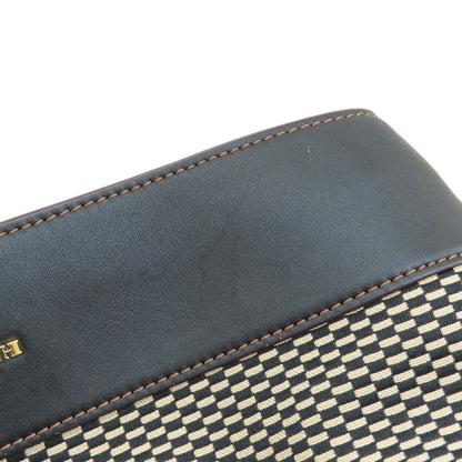 COACH コーチ F27575 ロゴ金具 トートバッグ キャンバス レディース 中古