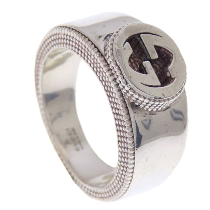 GUCCI グッチ インターロッキングG リング・指輪 SV レディース 中古