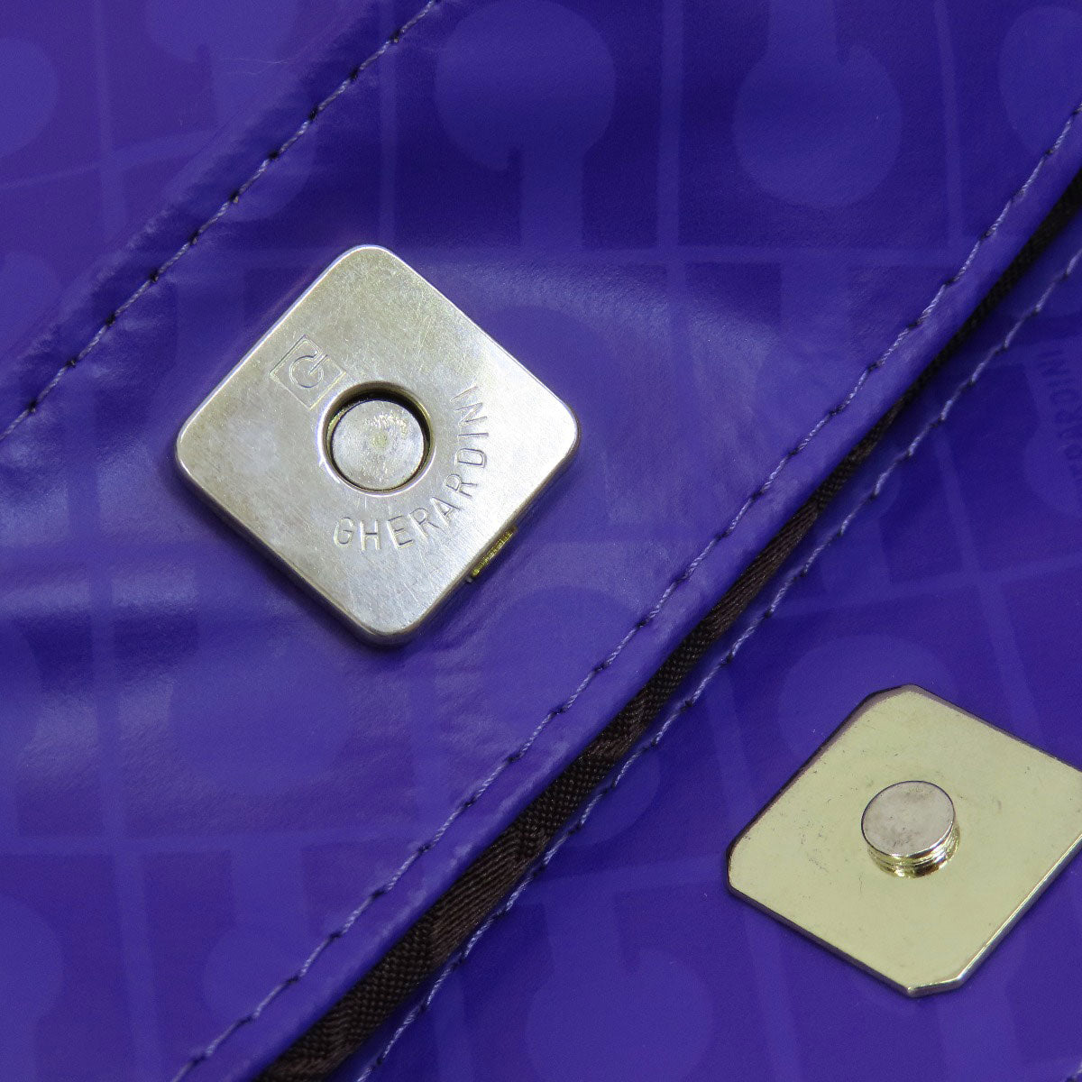 GHERARDINI ゲラルディーニ ソフティ ワンショルダー ハンドバッグ ポリエステル レディース 中古