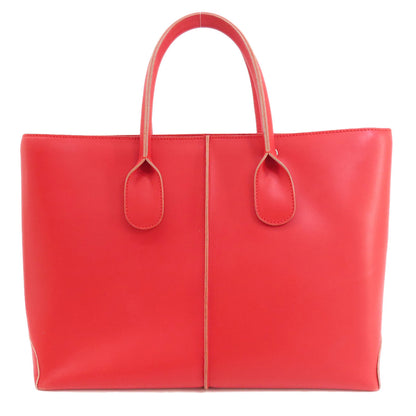 TODS トッズ シンプルデザイン トートバッグ レザー レディース 中古
