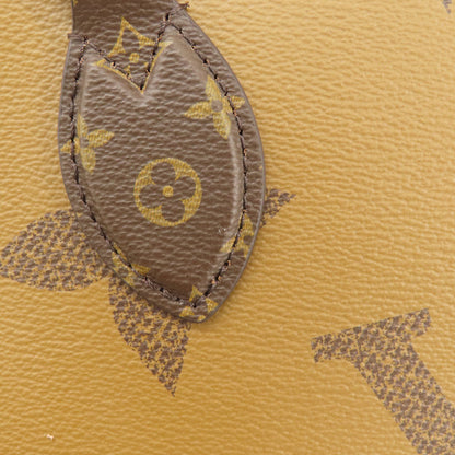 LOUIS VUITTON ルイヴィトン M45321 オンザゴーMM モノグラムジャイアント トートバッグ モノグラムリバース レディース 中古