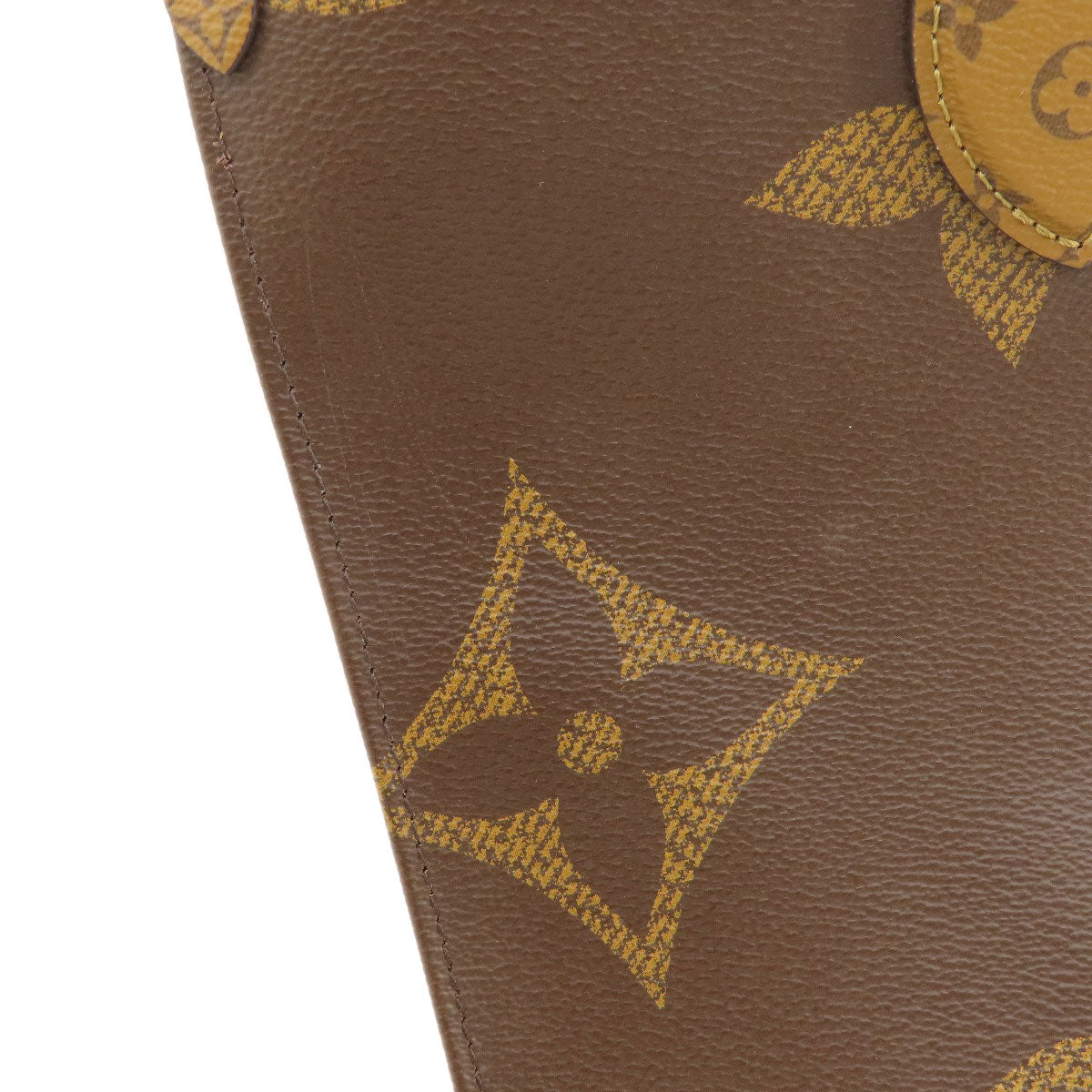LOUIS VUITTON ルイヴィトン M45321 オンザゴーMM モノグラムジャイアント トートバッグ モノグラムリバース レディース 中古