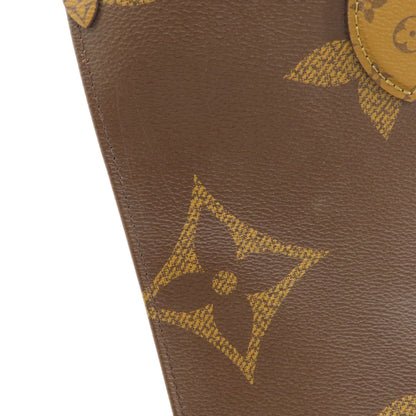 LOUIS VUITTON ルイヴィトン M45321 オンザゴーMM モノグラムジャイアント トートバッグ モノグラムリバース レディース 中古