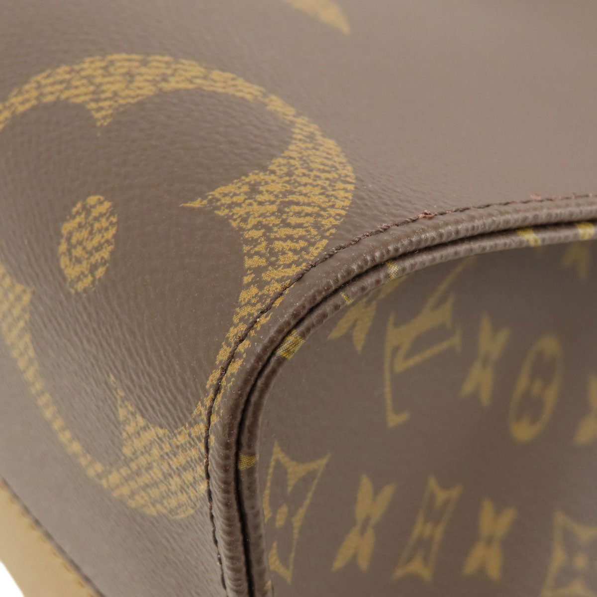 LOUIS VUITTON ルイヴィトン M45321 オンザゴーMM モノグラムジャイアント トートバッグ モノグラムリバース レディース 中古