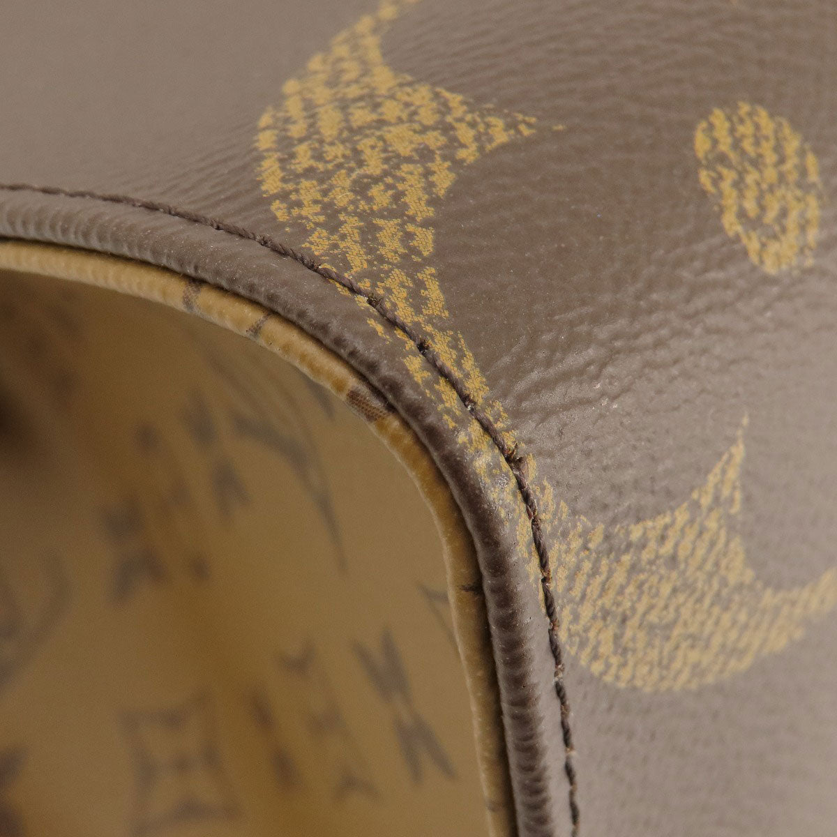 LOUIS VUITTON ルイヴィトン M45321 オンザゴーMM モノグラムジャイアント トートバッグ モノグラムリバース レディース 中古