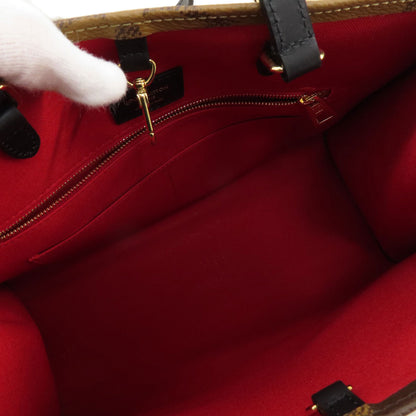 LOUIS VUITTON ルイヴィトン M45321 オンザゴーMM モノグラムジャイアント トートバッグ モノグラムリバース レディース 中古