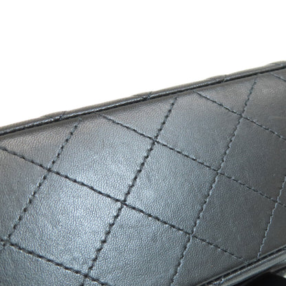 CHANEL シャネル チェーンショルダー マトラッセ シルバー金具 ショルダーバッグ ラムスキン レディース 中古