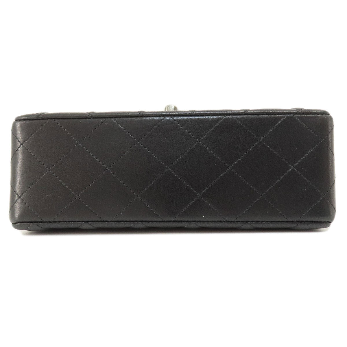 CHANEL シャネル チェーンショルダー マトラッセ シルバー金具 ショルダーバッグ ラムスキン レディース 中古