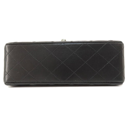CHANEL シャネル チェーンショルダー マトラッセ シルバー金具 ショルダーバッグ ラムスキン レディース 中古