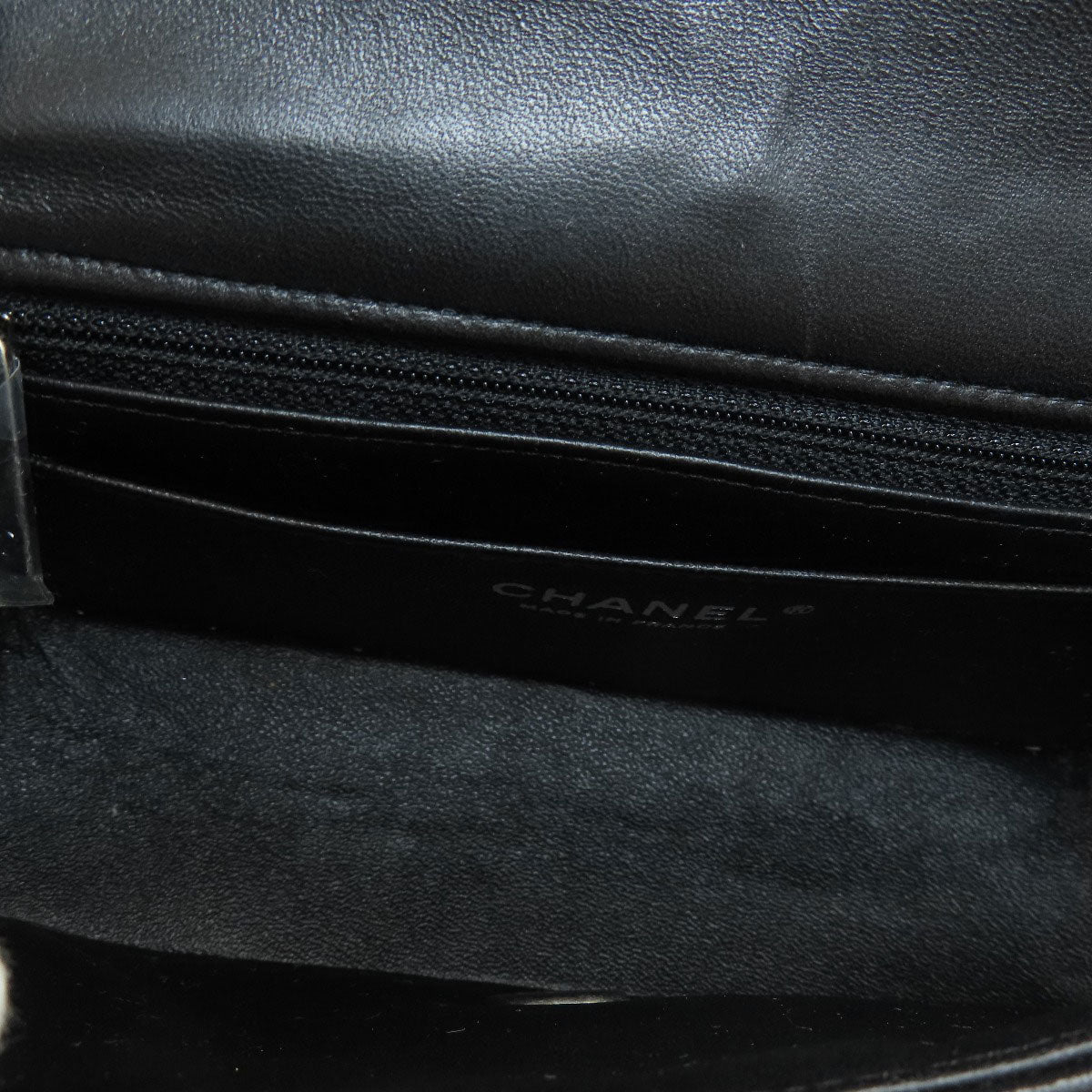 CHANEL シャネル チェーンショルダー マトラッセ シルバー金具 ショルダーバッグ ラムスキン レディース 中古