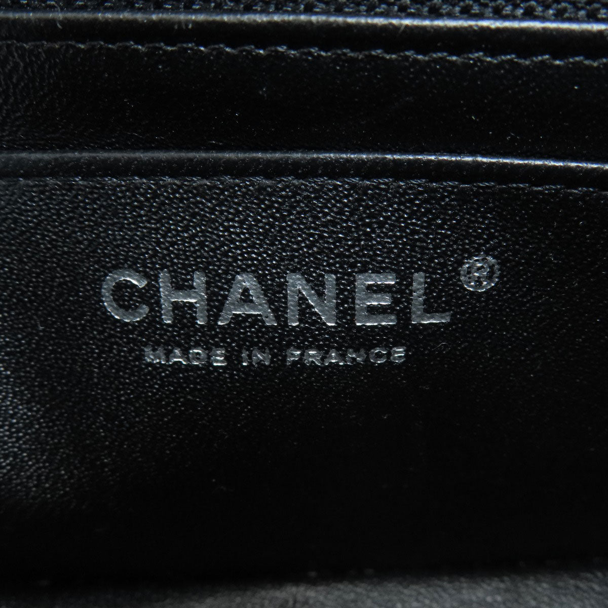 CHANEL シャネル チェーンショルダー マトラッセ シルバー金具 ショルダーバッグ ラムスキン レディース 中古