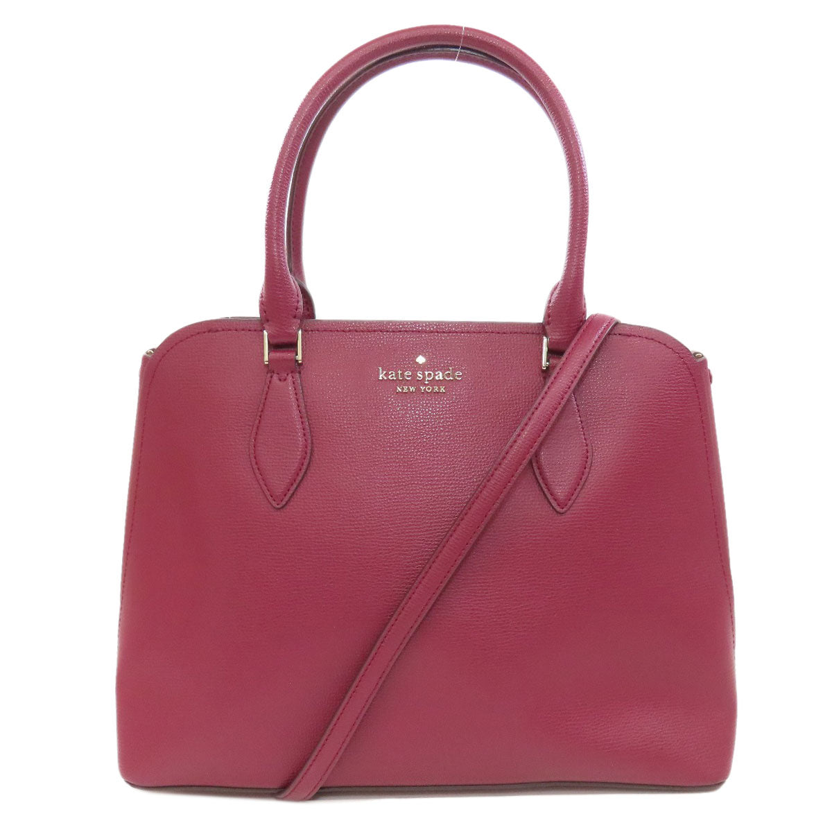 kate spade ケイトスペード 2WAY トートバッグ PVC レディース 中古