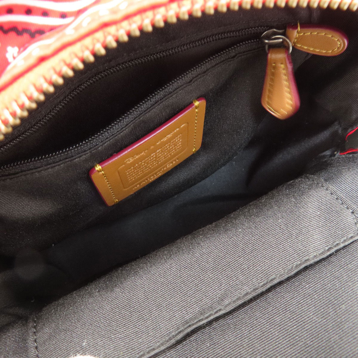COACH コーチ F59831 ディズニーコラボ リュック・デイパック ナイロン レディース 中古