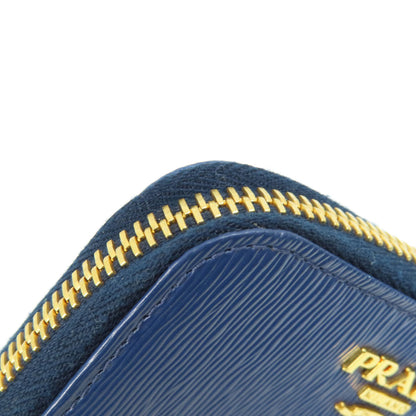 PRADA プラダ サフィアーノ ロゴ金具 コインケース レザー レディース 中古