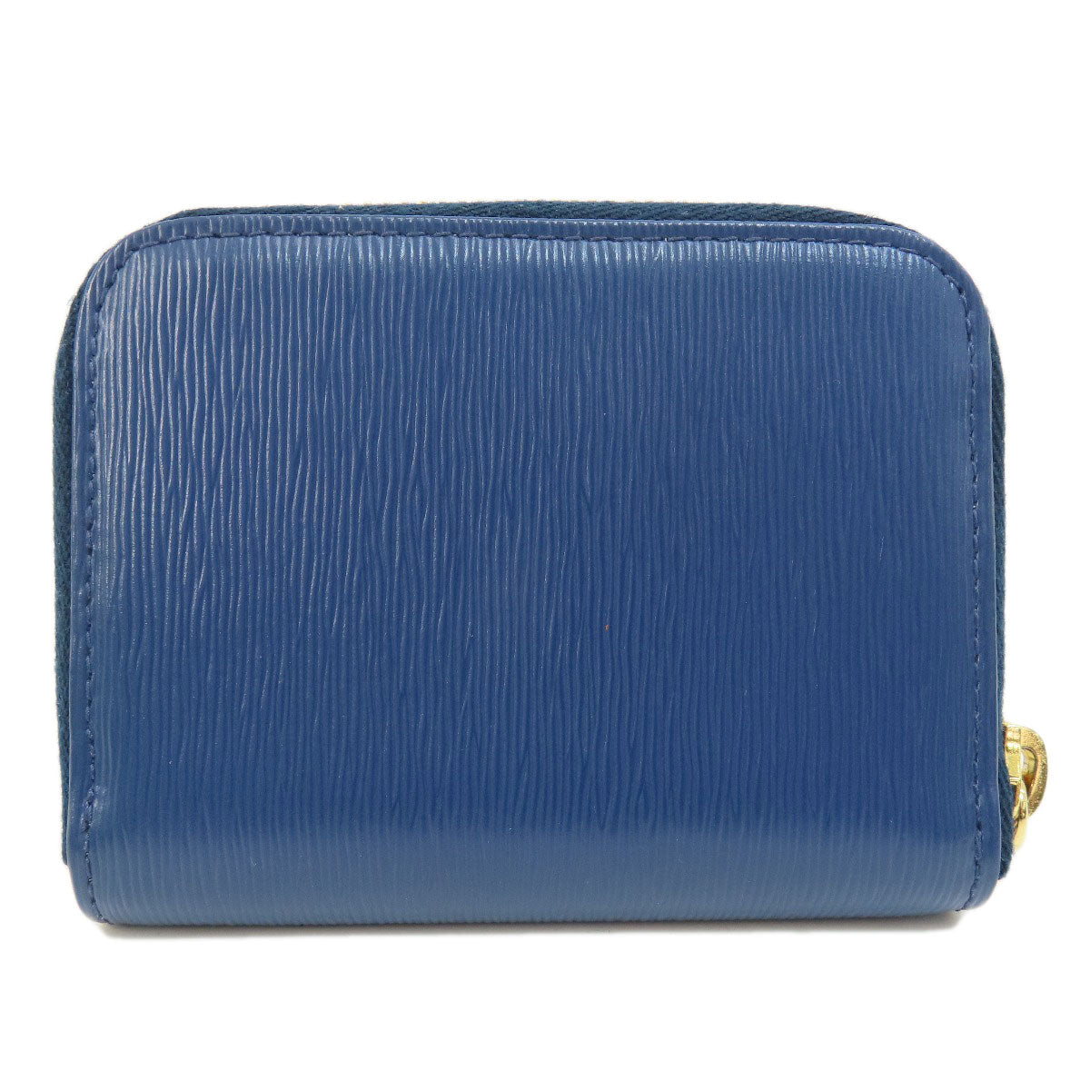 PRADA プラダ サフィアーノ ロゴ金具 コインケース レザー レディース 中古