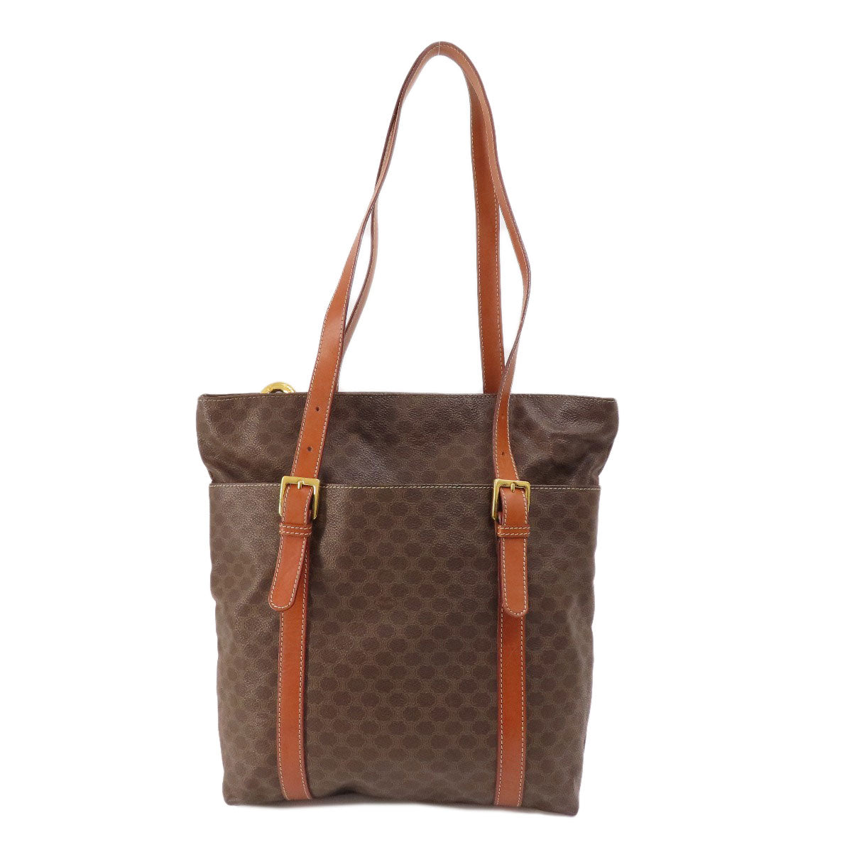 CELINE セリーヌ マカダム柄 トートバッグ PVC レディース 中古