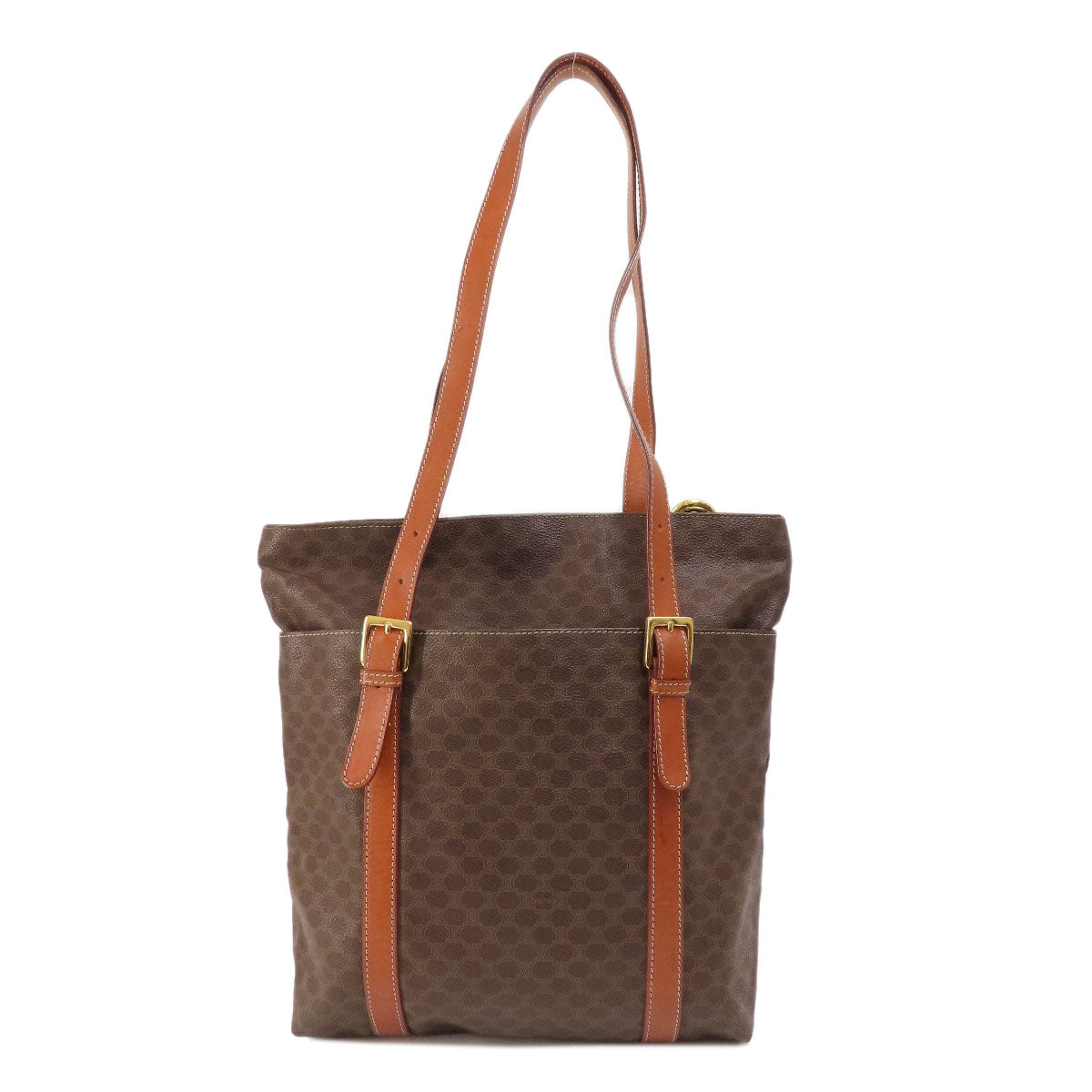 CELINE セリーヌ マカダム柄 トートバッグ PVC レディース 中古