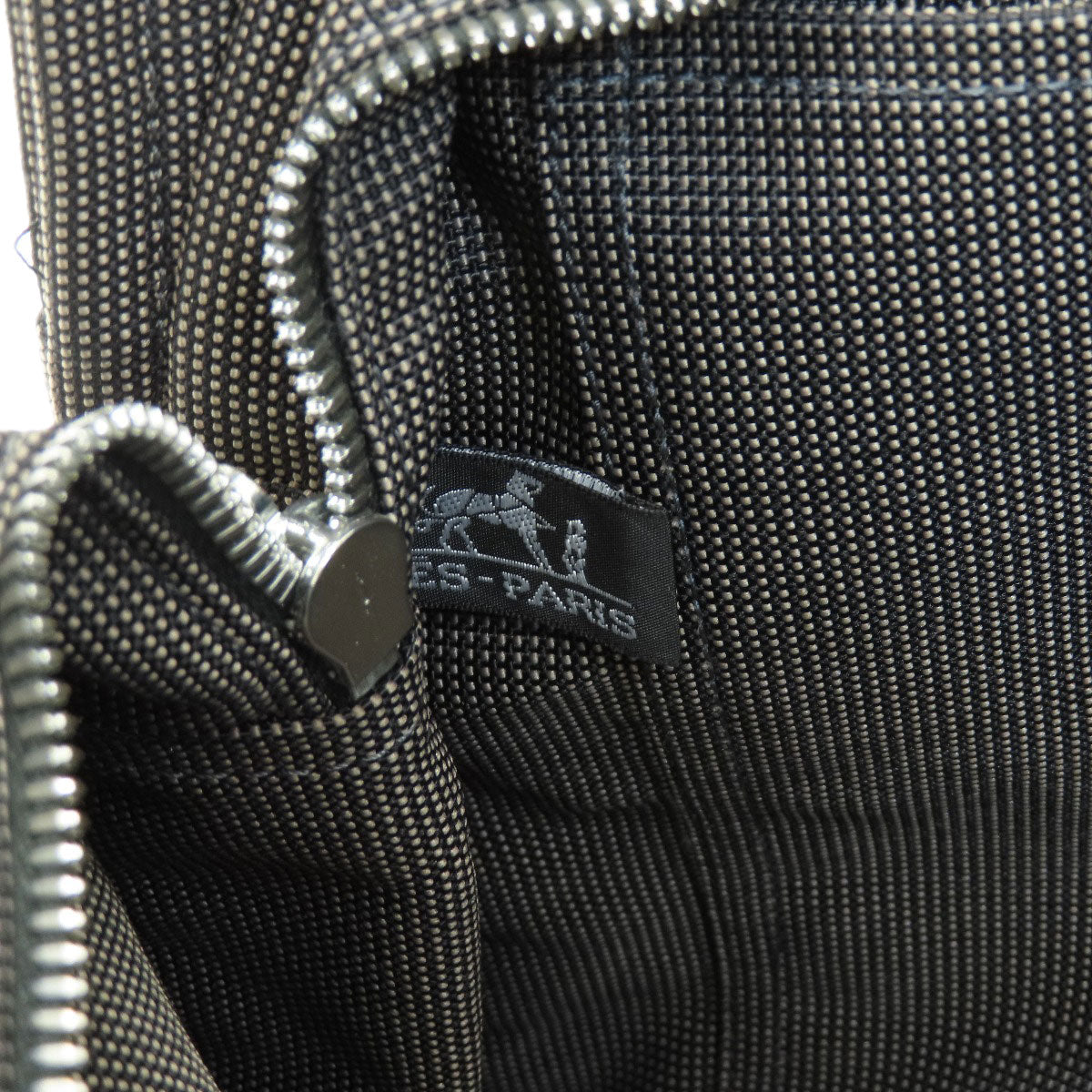 HERMES エルメス エールラインMM ハンドバッグ キャンバス レディース 中古