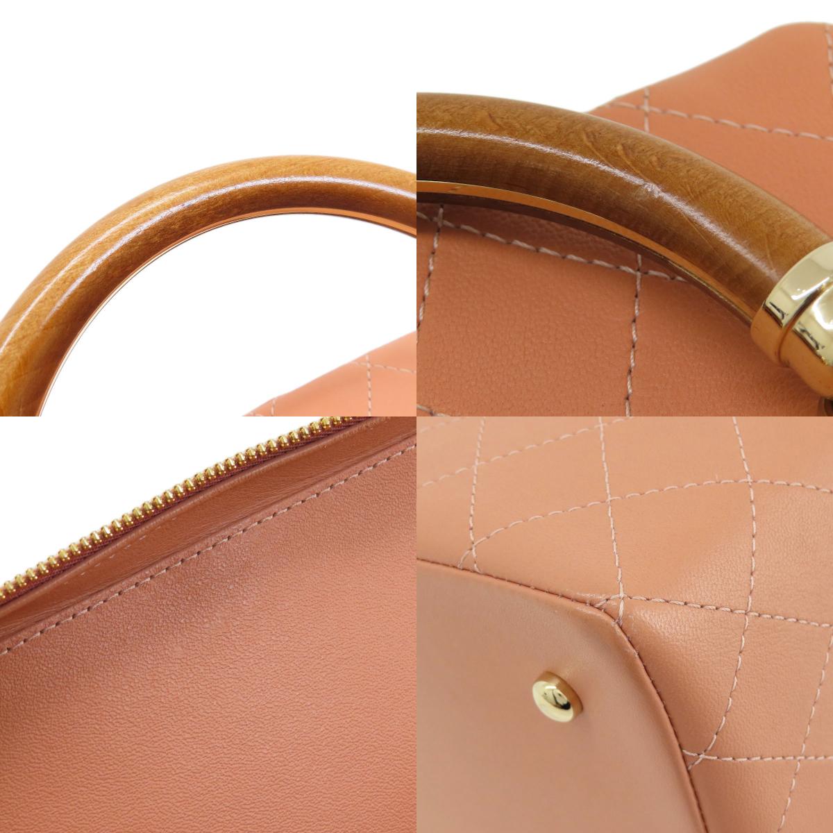 CHANEL シャネル バニティ 2WAY ゴールド金具 ハンドバッグ カーフ レディース 中古