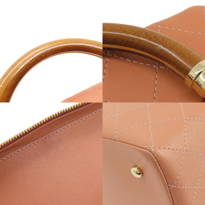 CHANEL シャネル バニティ 2WAY ゴールド金具 ハンドバッグ カーフ レディース 中古