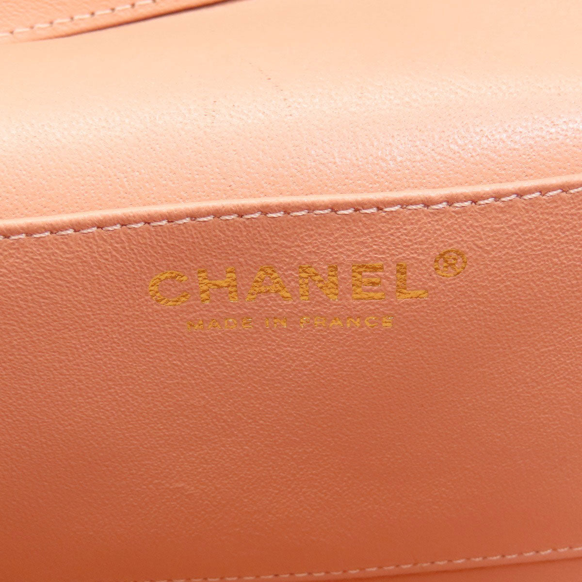 CHANEL シャネル バニティ 2WAY ゴールド金具 ハンドバッグ カーフ レディース 中古