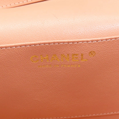 CHANEL シャネル バニティ 2WAY ゴールド金具 ハンドバッグ カーフ レディース 中古