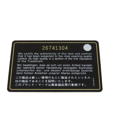 CHANEL シャネル バニティ 2WAY ゴールド金具 ハンドバッグ カーフ レディース 中古