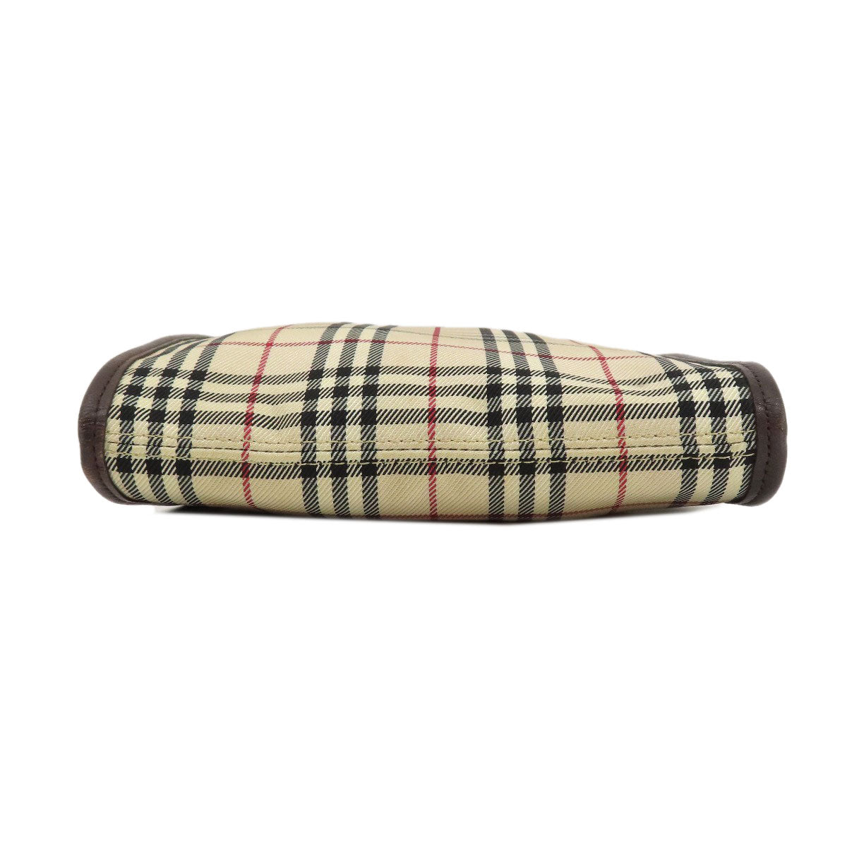 BURBERRY バーバリー ノバチェック ショルダーバッグ キャンバス レディース 中古