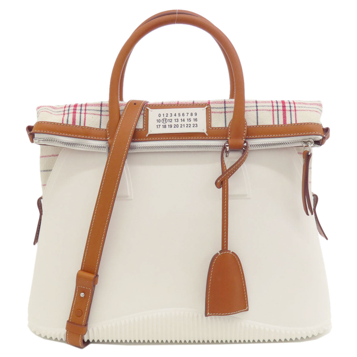 SELECT BAG セレクトバッグ メゾン・マルジェラ 5AC 2WAY ハンドバッグ ラバー レディース 中古