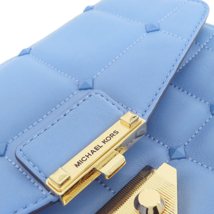 Michael Kors マイケルコース キルティング スタッズ チェーンショルダー ショルダーバッグ レザー レディース 中古