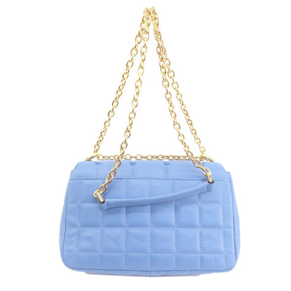 Michael Kors マイケルコース キルティング スタッズ チェーンショルダー ショルダーバッグ レザー レディース 中古