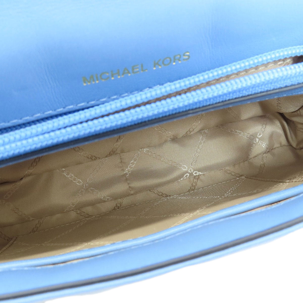 Michael Kors マイケルコース キルティング スタッズ チェーンショルダー ショルダーバッグ レザー レディース 中古