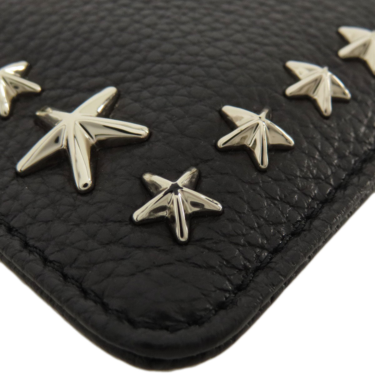 Jimmy Choo ジミーチュウ スターモチーフ コインケース レザー レディース 中古