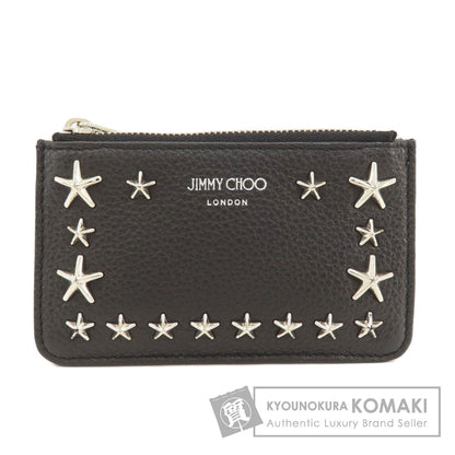 Jimmy Choo ジミーチュウ スターモチーフ コインケース レザー レディース 中古