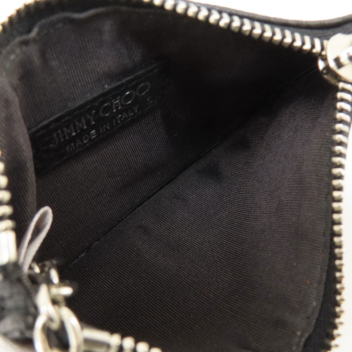 Jimmy Choo ジミーチュウ スターモチーフ コインケース レザー レディース 中古