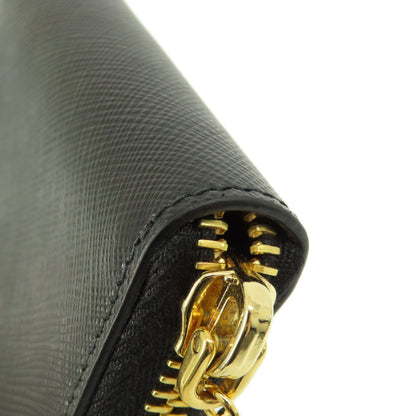 PRADA プラダ サフィアーノ ロゴ金具 コインケース レザー レディース 中古