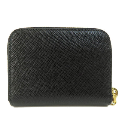 PRADA プラダ サフィアーノ ロゴ金具 コインケース レザー レディース 中古