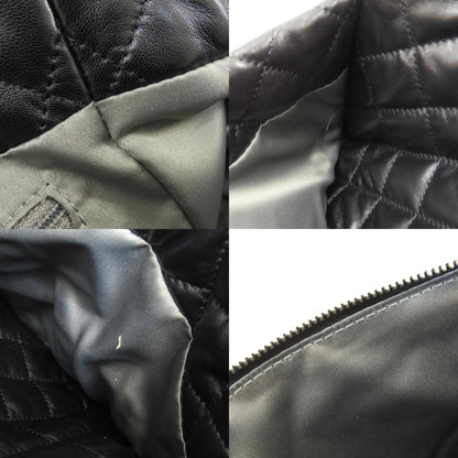 CHANEL シャネル マトラッセ シルバー金具 トートバッグ ラムスキン レディース 中古