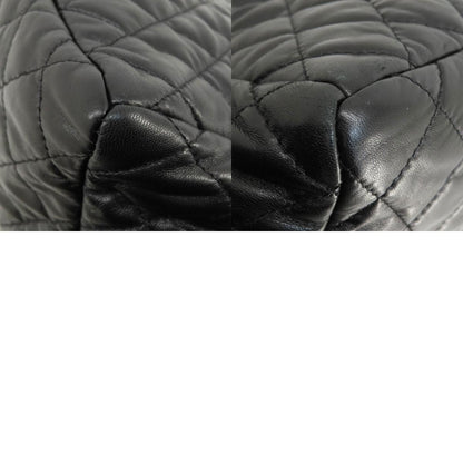 CHANEL シャネル マトラッセ シルバー金具 トートバッグ ラムスキン レディース 中古
